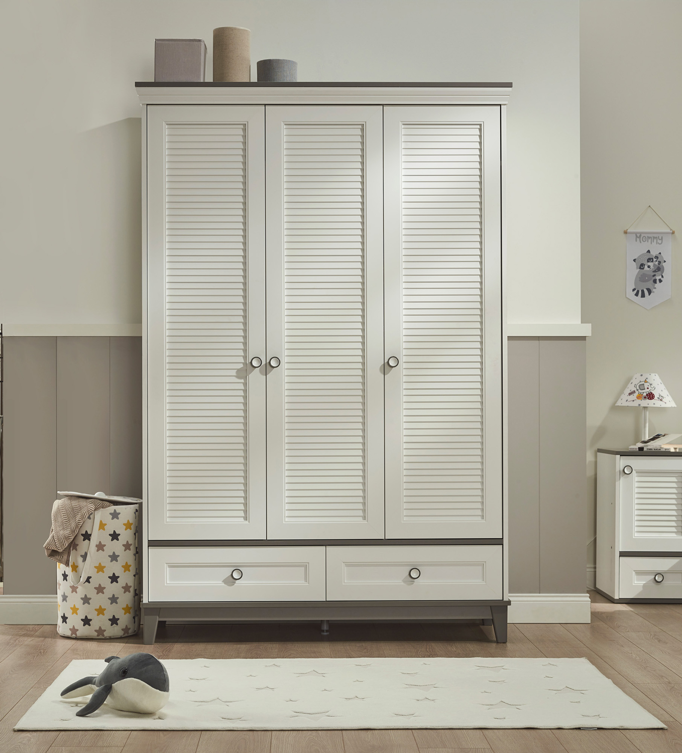 Almila Mia 3 Doors Wardrobe - Image 5