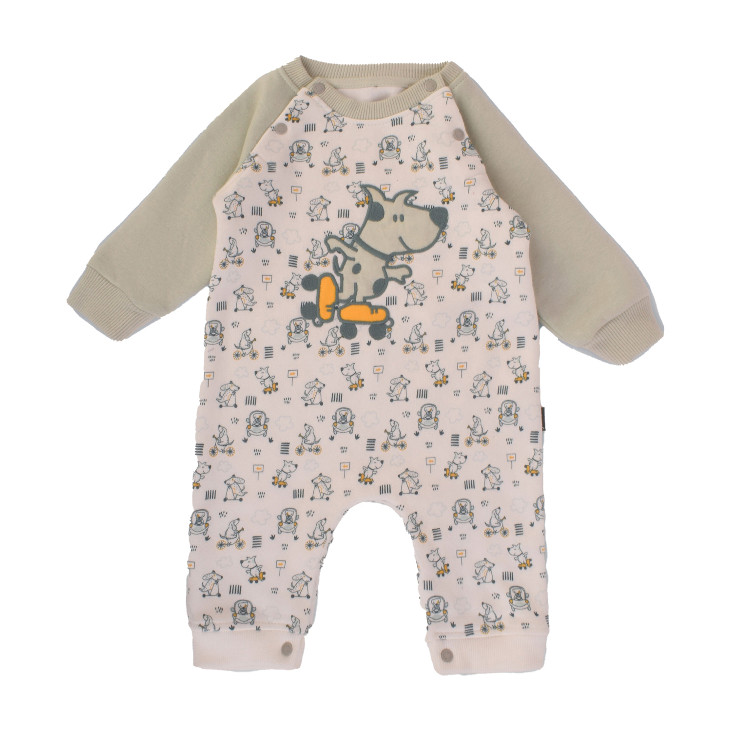 Junior Funny Puppies Printed Bodysuit (6-9 m)