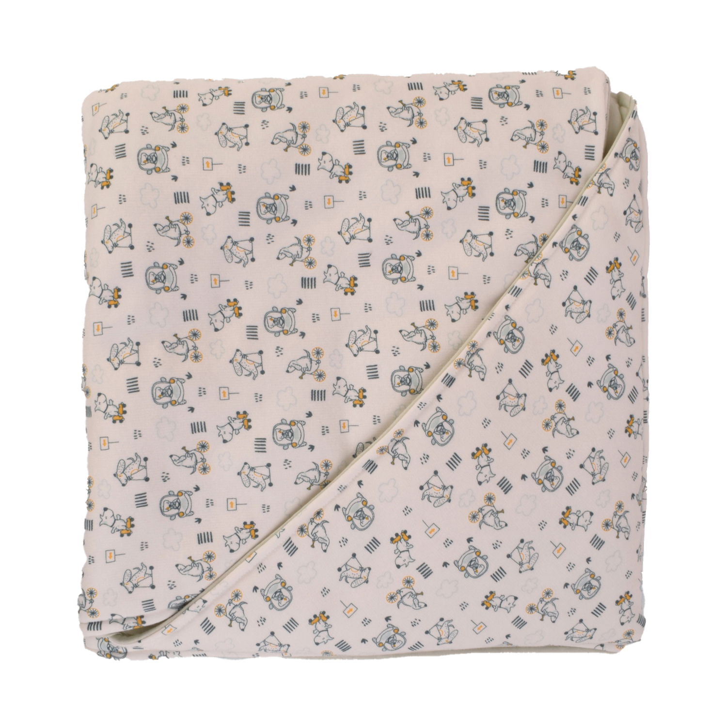 بطانية مطبوع عليها كلاب مضحكة صغيرة مطبوع عليها كلاب مضحكة