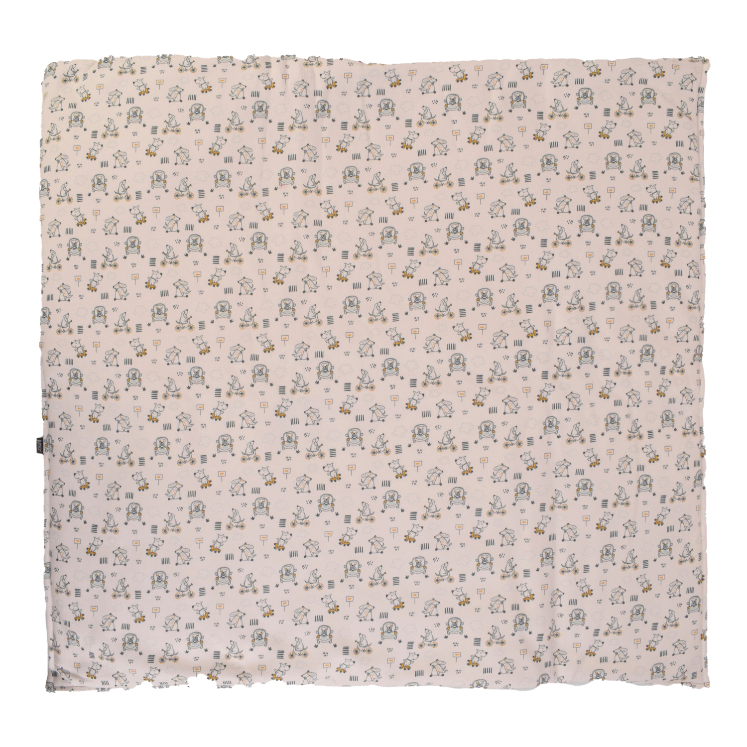 بطانية مطبوع عليها كلاب مضحكة صغيرة مطبوع عليها كلاب مضحكة - الصورة 3