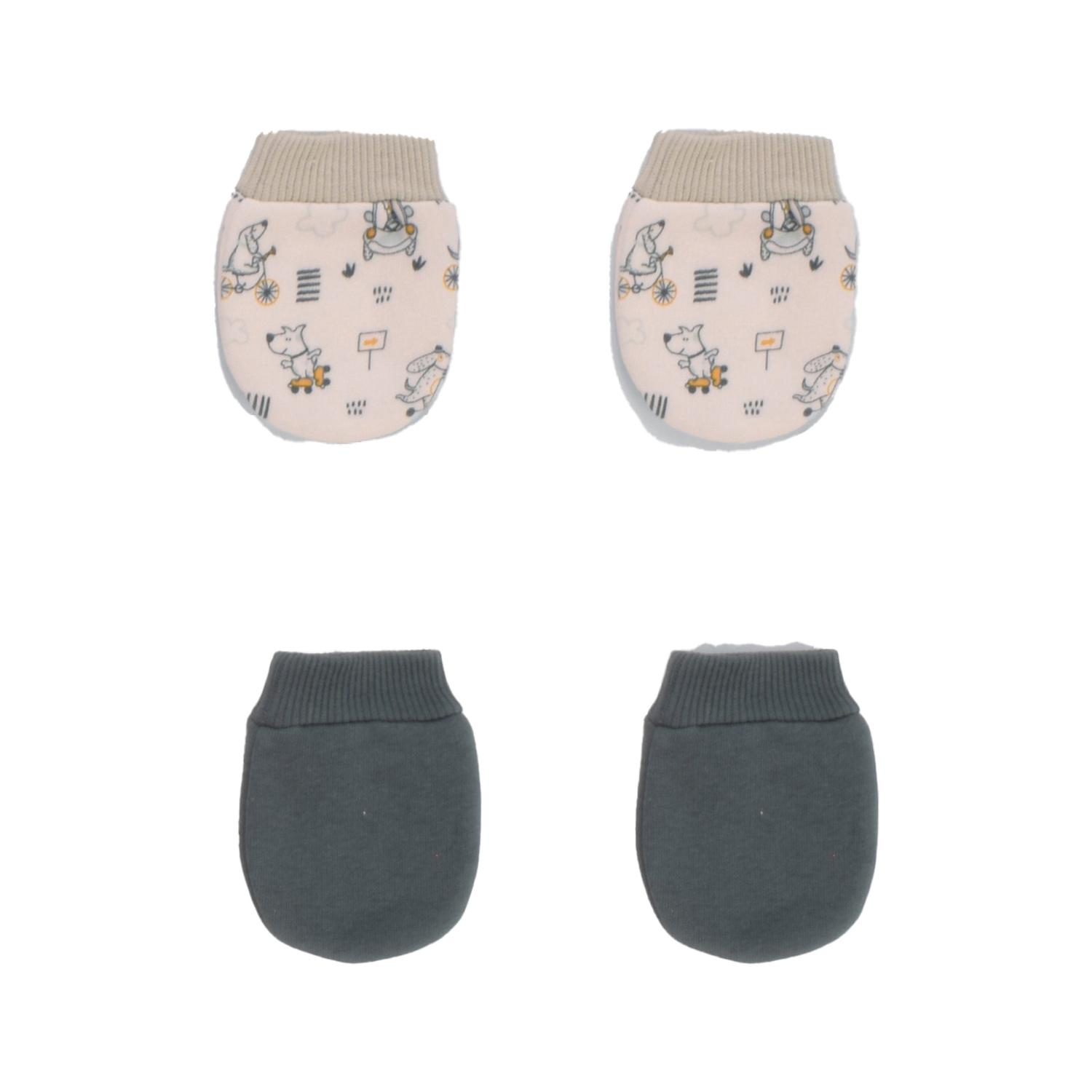 Junior Funny Puppies Printed Gloves 2 PCS - Image 2