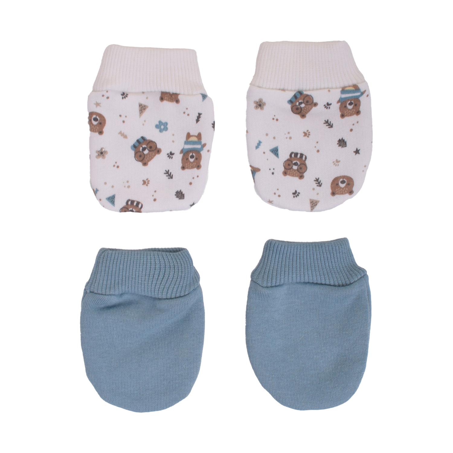 Junior Mr Fluff Printed Gloves 2 PCS - Image 2