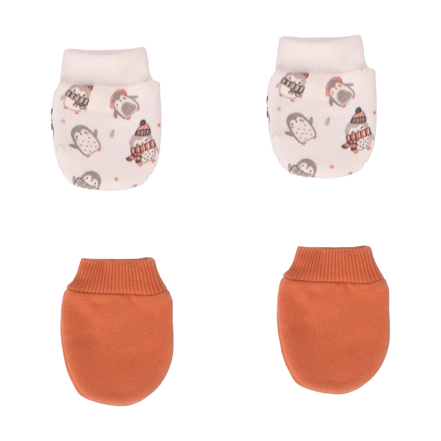 Junior Snow Printed Gloves 2 PCS