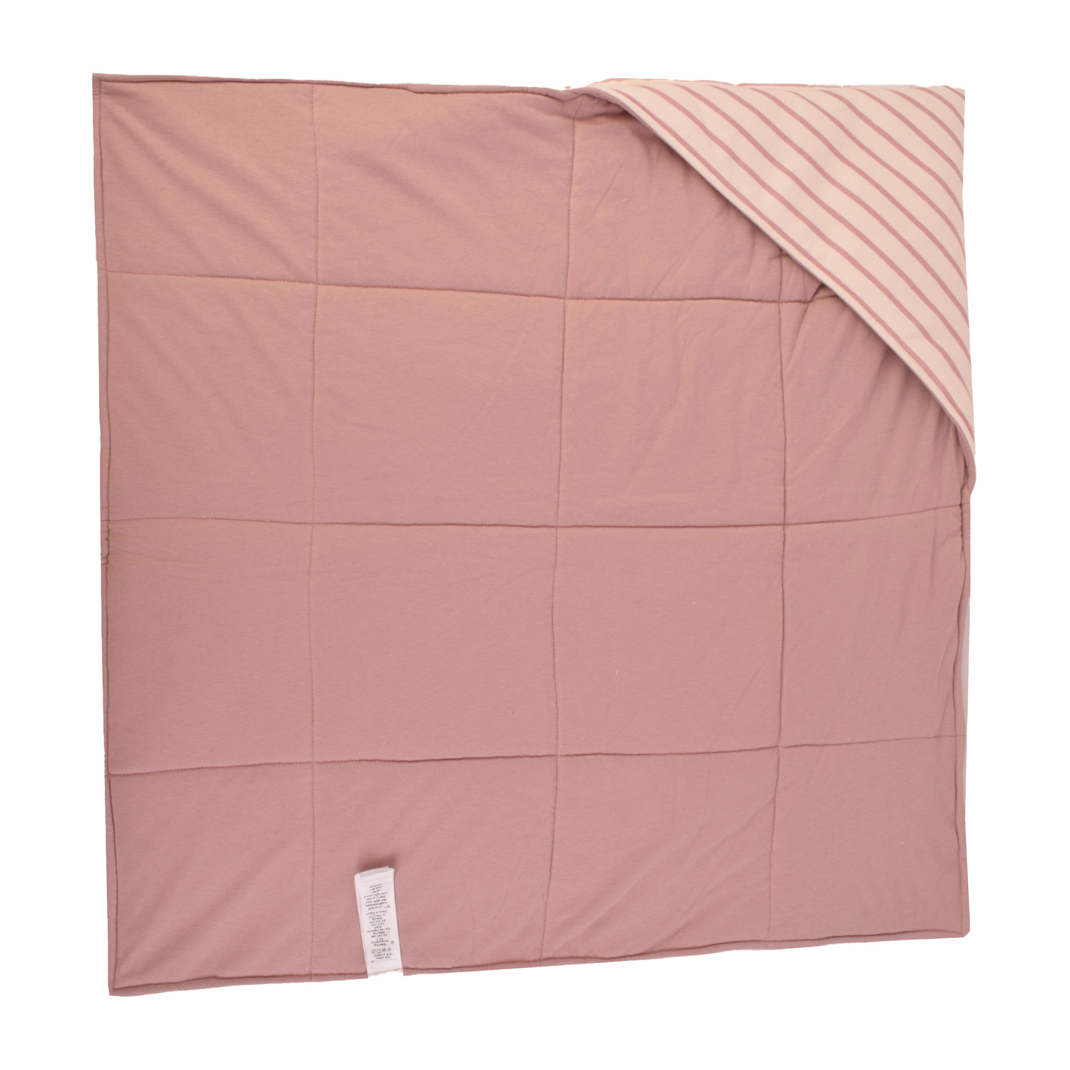Junior Pink Stripe Printed Blanket - Image 2