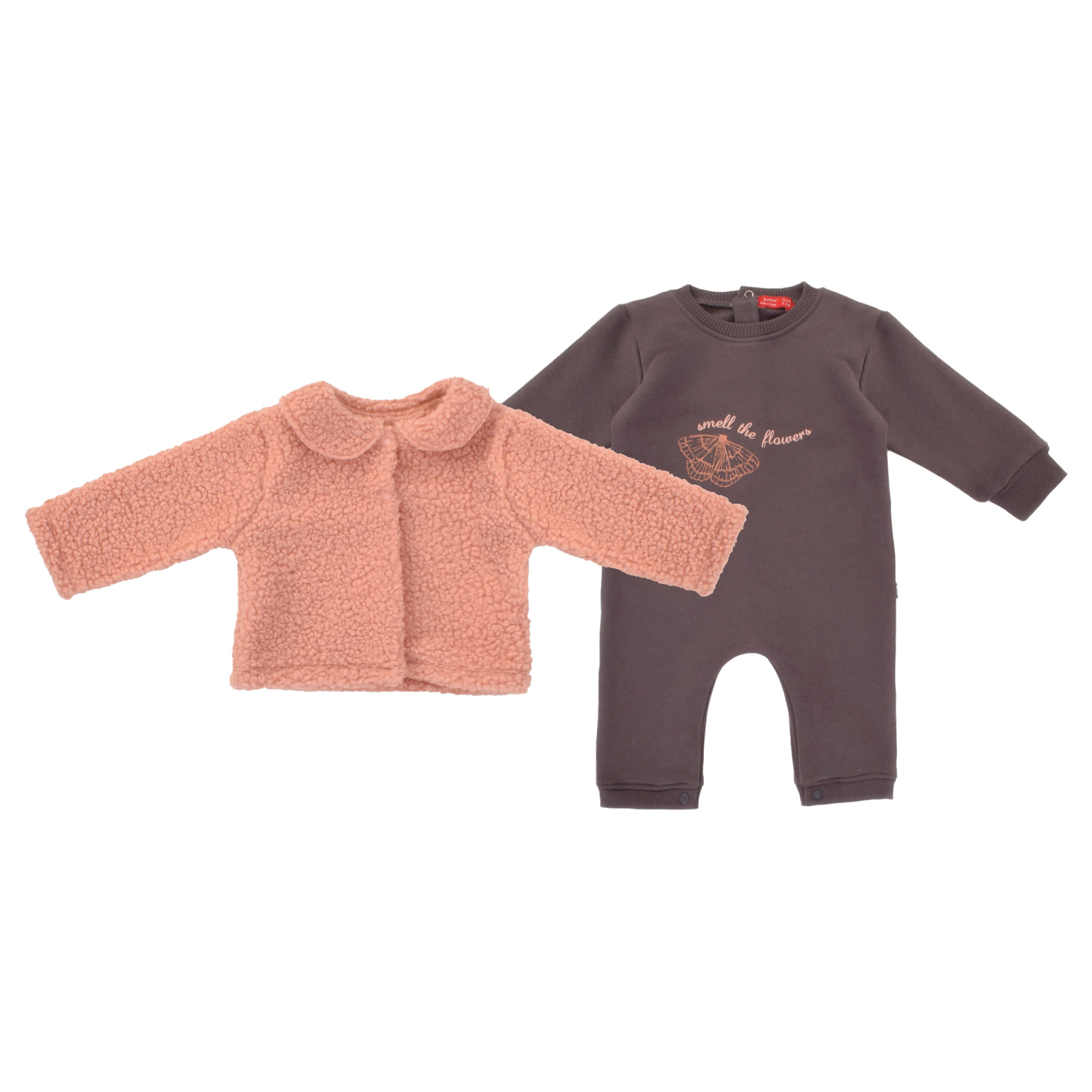 Junior Smell The Flower Bodysuit & Jacket (3-6 m)