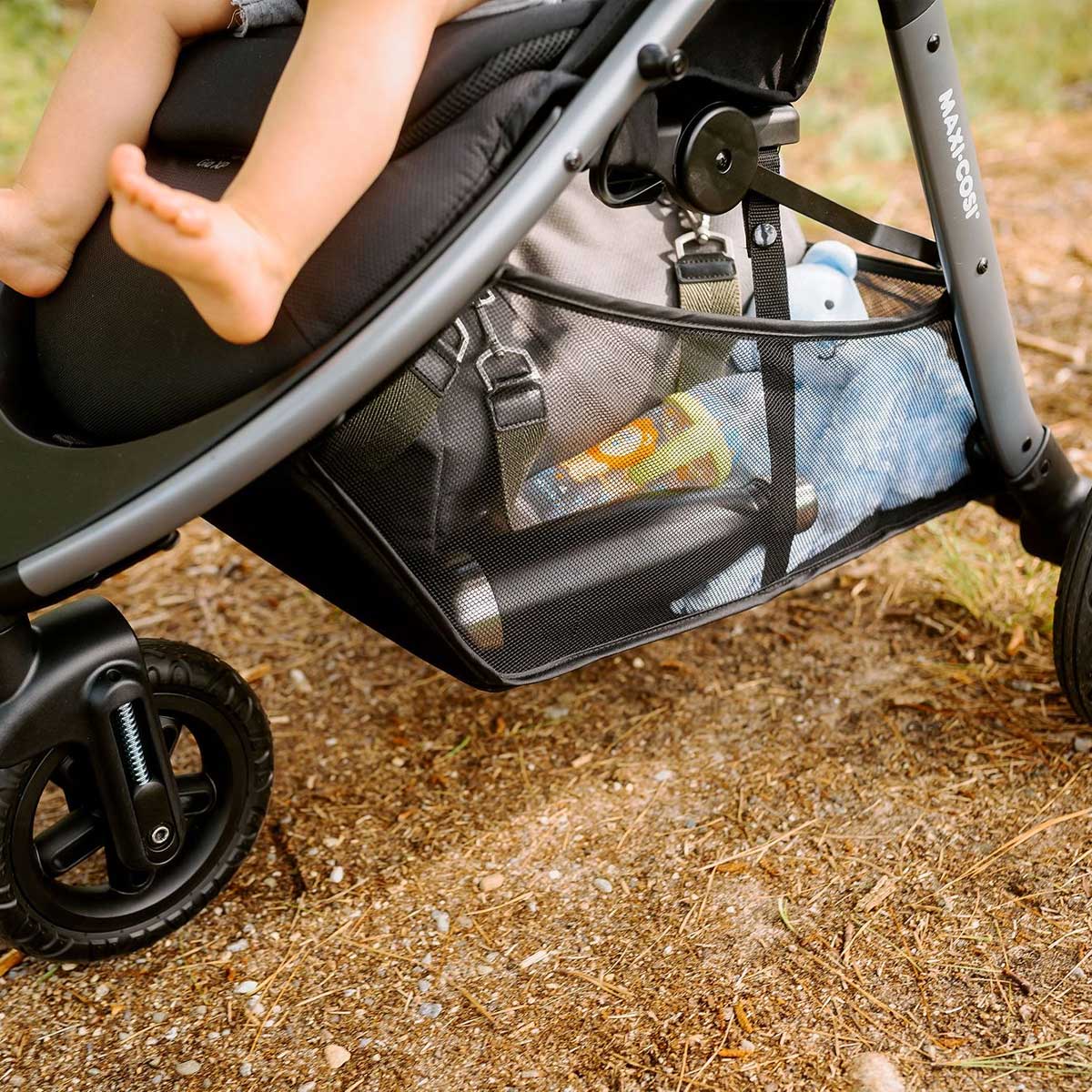 Maxi-Cosi Gia XP Luxe 3-Wheel Travel System, Midnight Black - الصورة 12