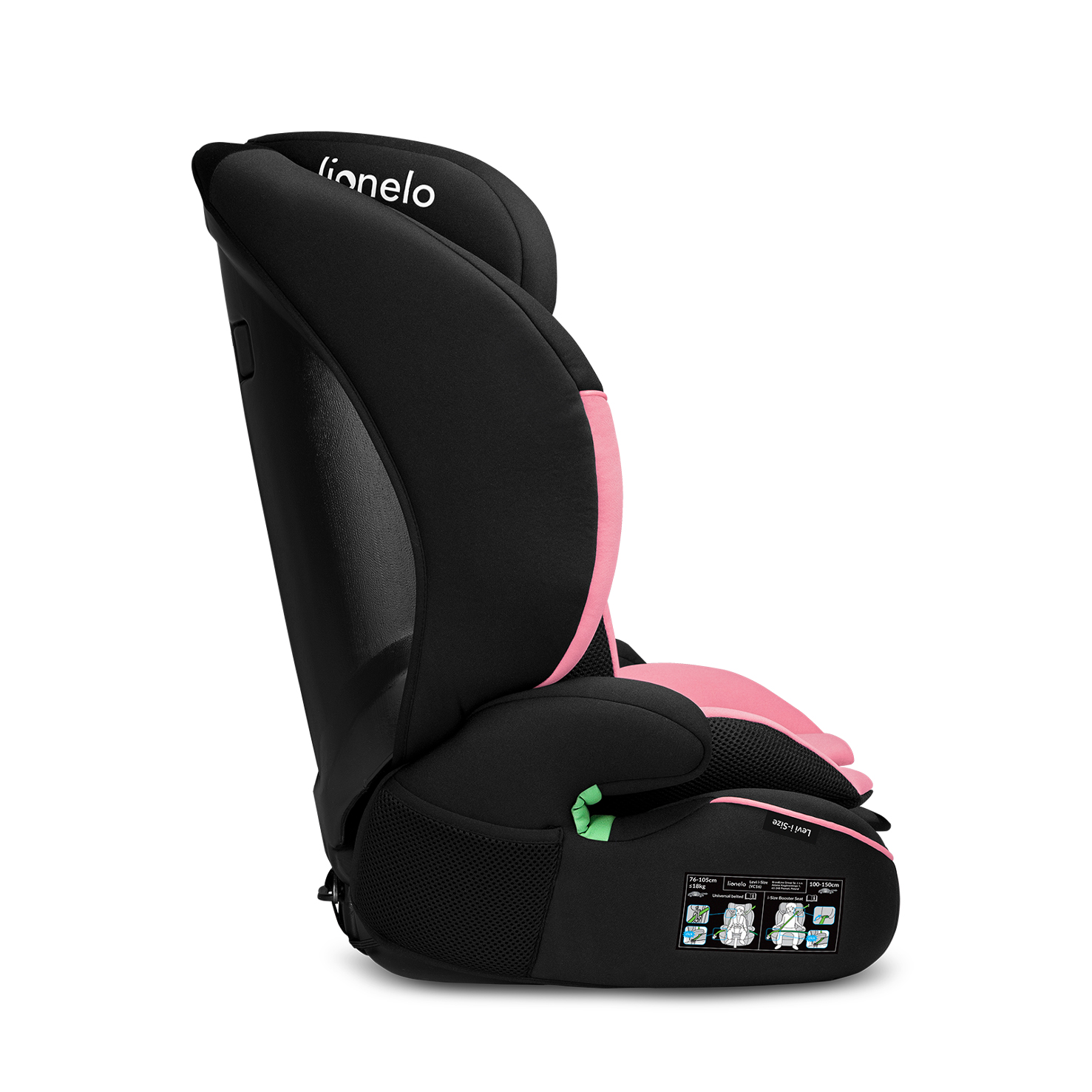 Lionelo Car Seat levi One I-Size, Pink - Image 7