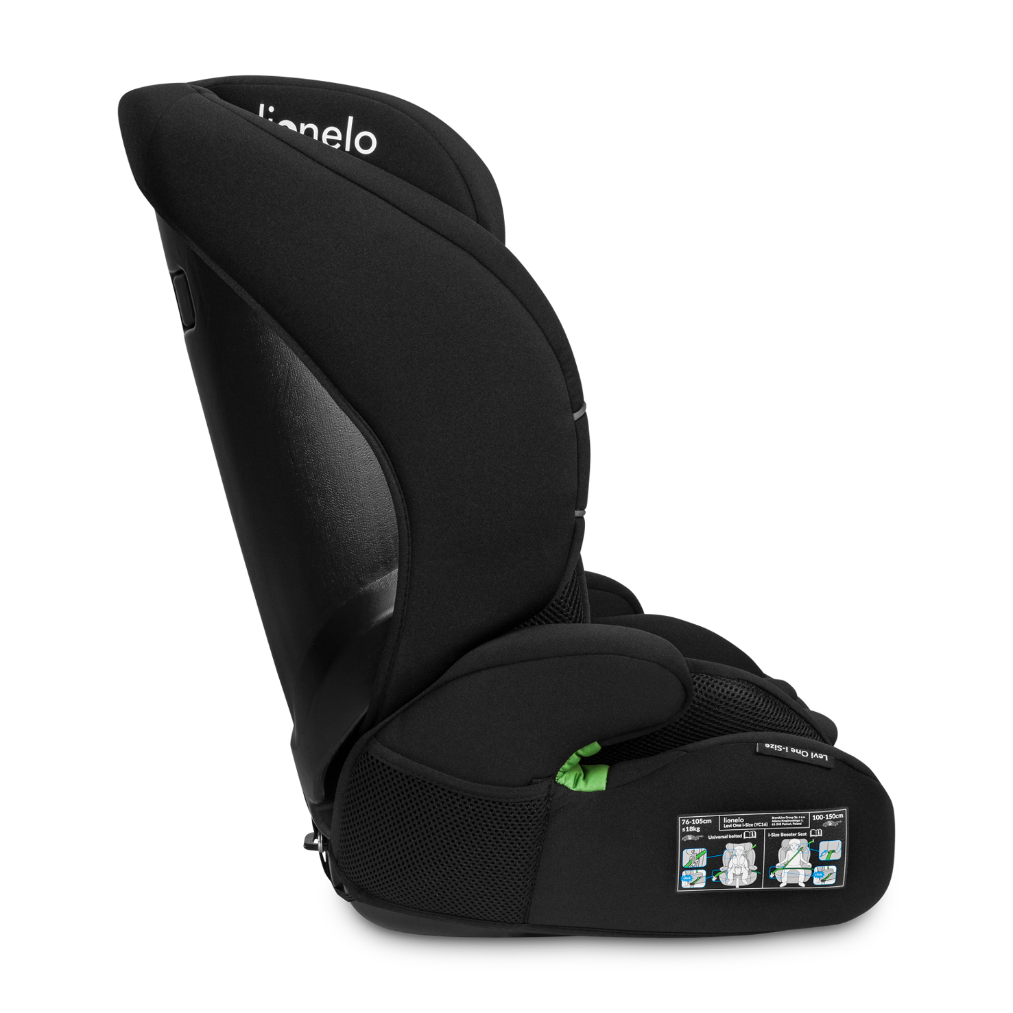 Lionelo Car Seat levi One I-Size, Black Carbon - Image 6