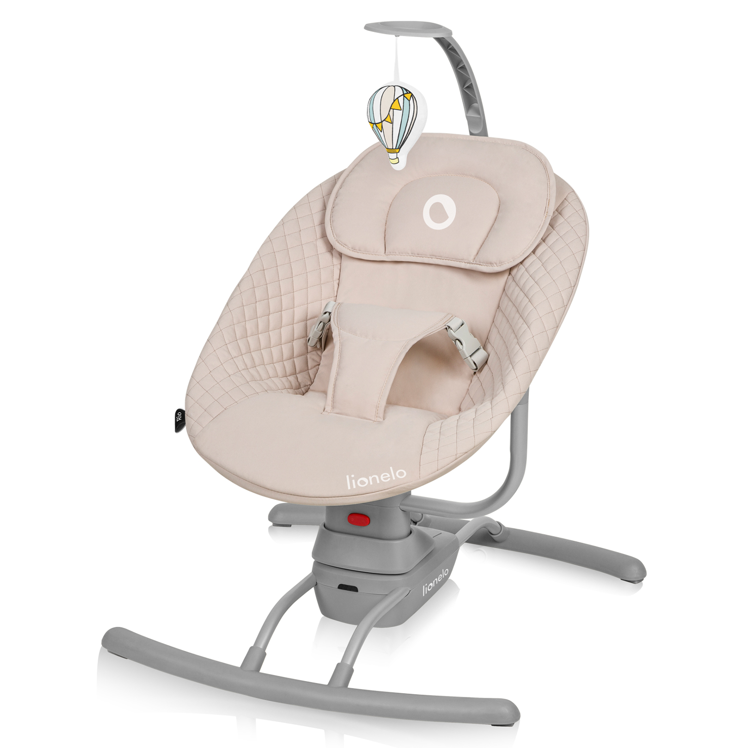 Lionelo Rio Baby Bouncer, Beige Latte