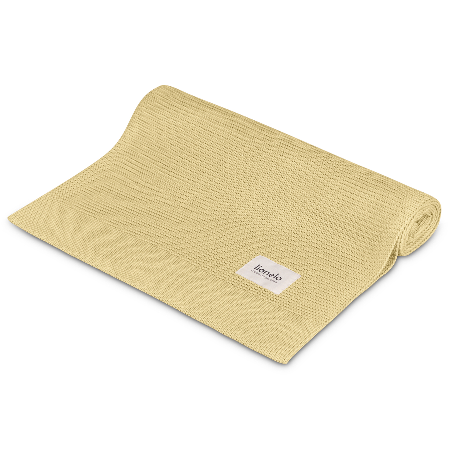 Lionelo Swaddle Bamboo Blanket, Yellow Lemon - Image 4