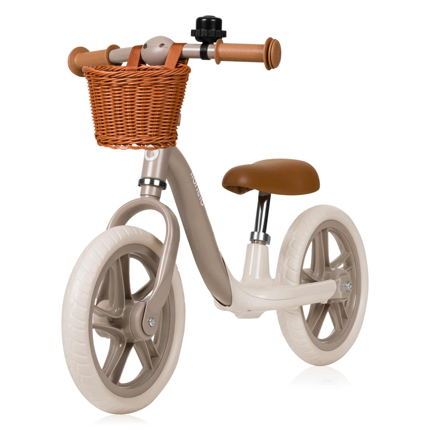 Lionelo Alex Plus Balance Bike, Beige Sand