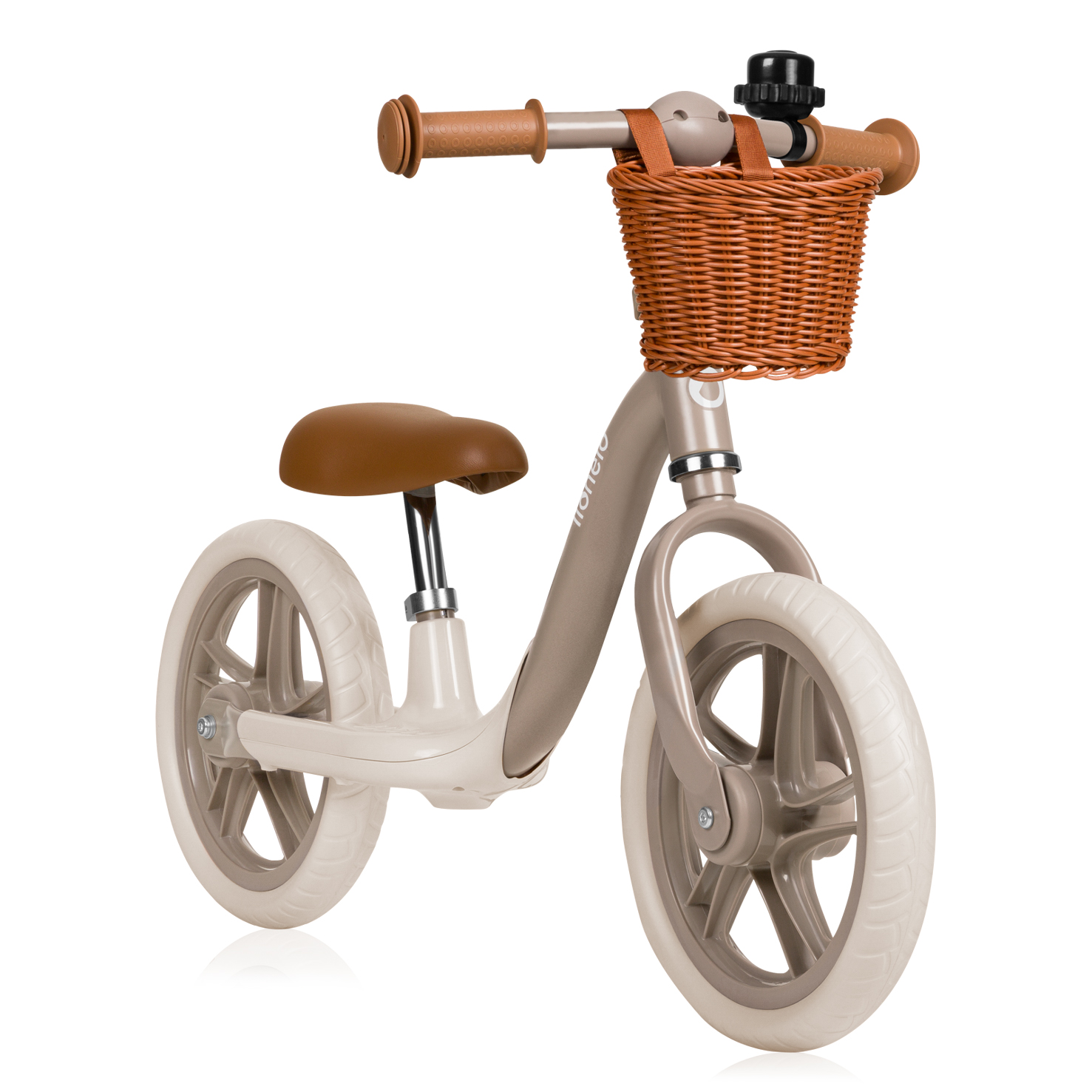 Lionelo Alex Plus Balance Bike, Beige Sand - Image 2