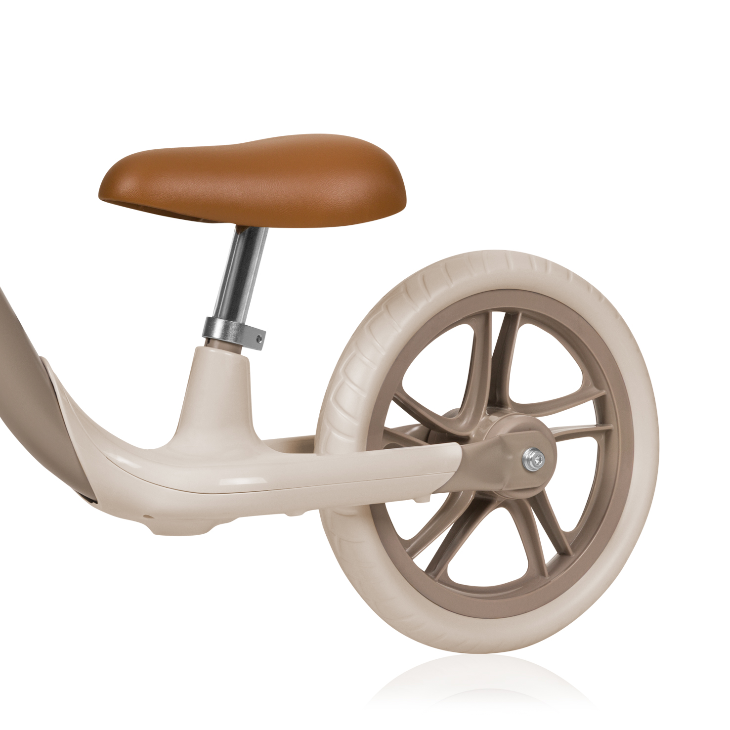 Lionelo Alex Plus Balance Bike, Beige Sand - Image 5