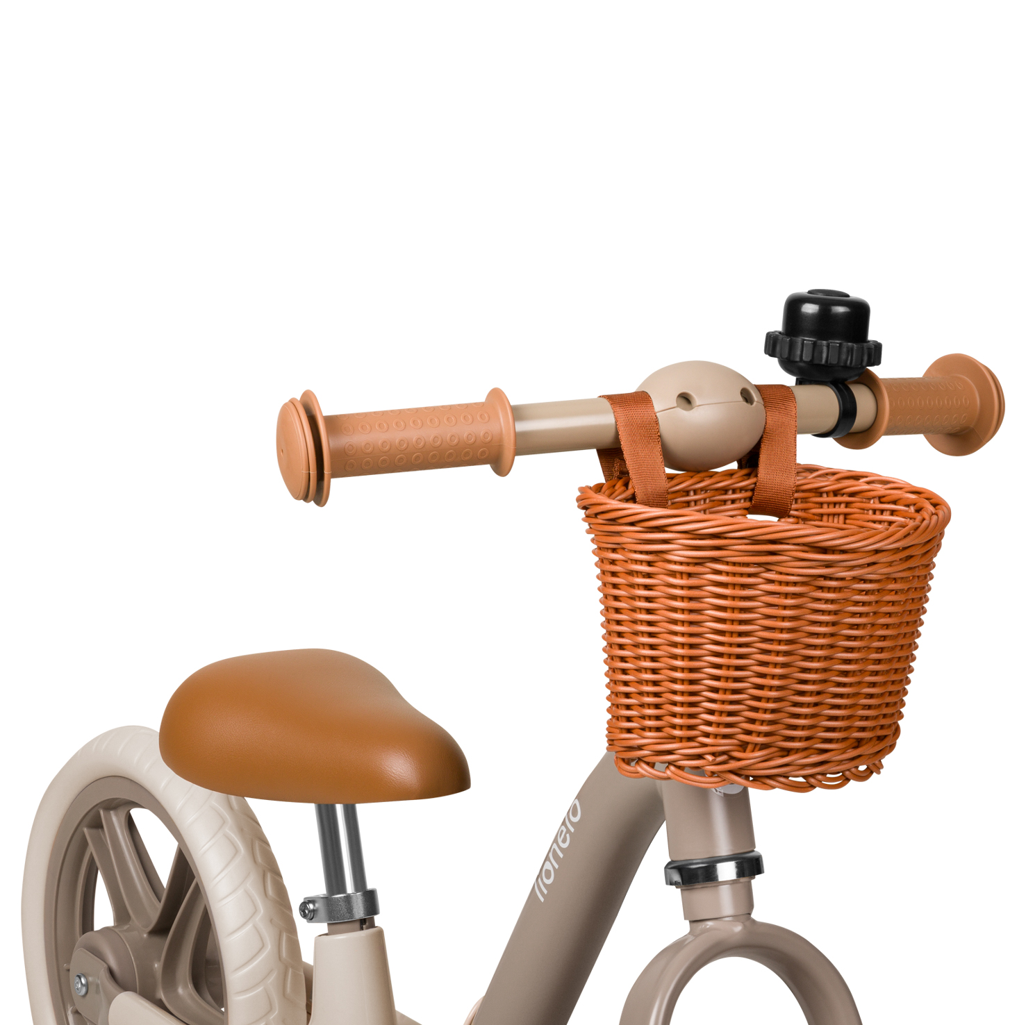 Lionelo Alex Plus Balance Bike, Beige Sand - Image 7