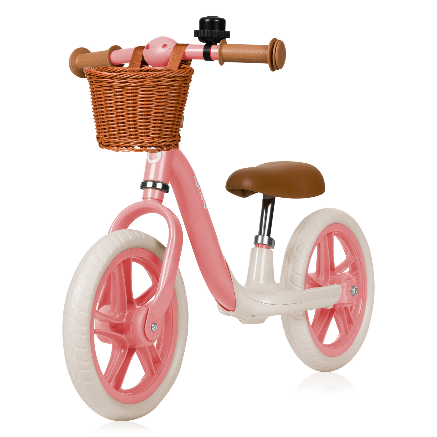 Lionelo Alex Plus Balance Bike, Pink Rose