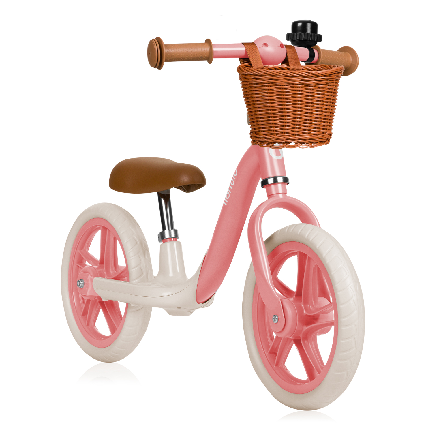 Lionelo Alex Plus Balance Bike, Pink Rose - Image 2