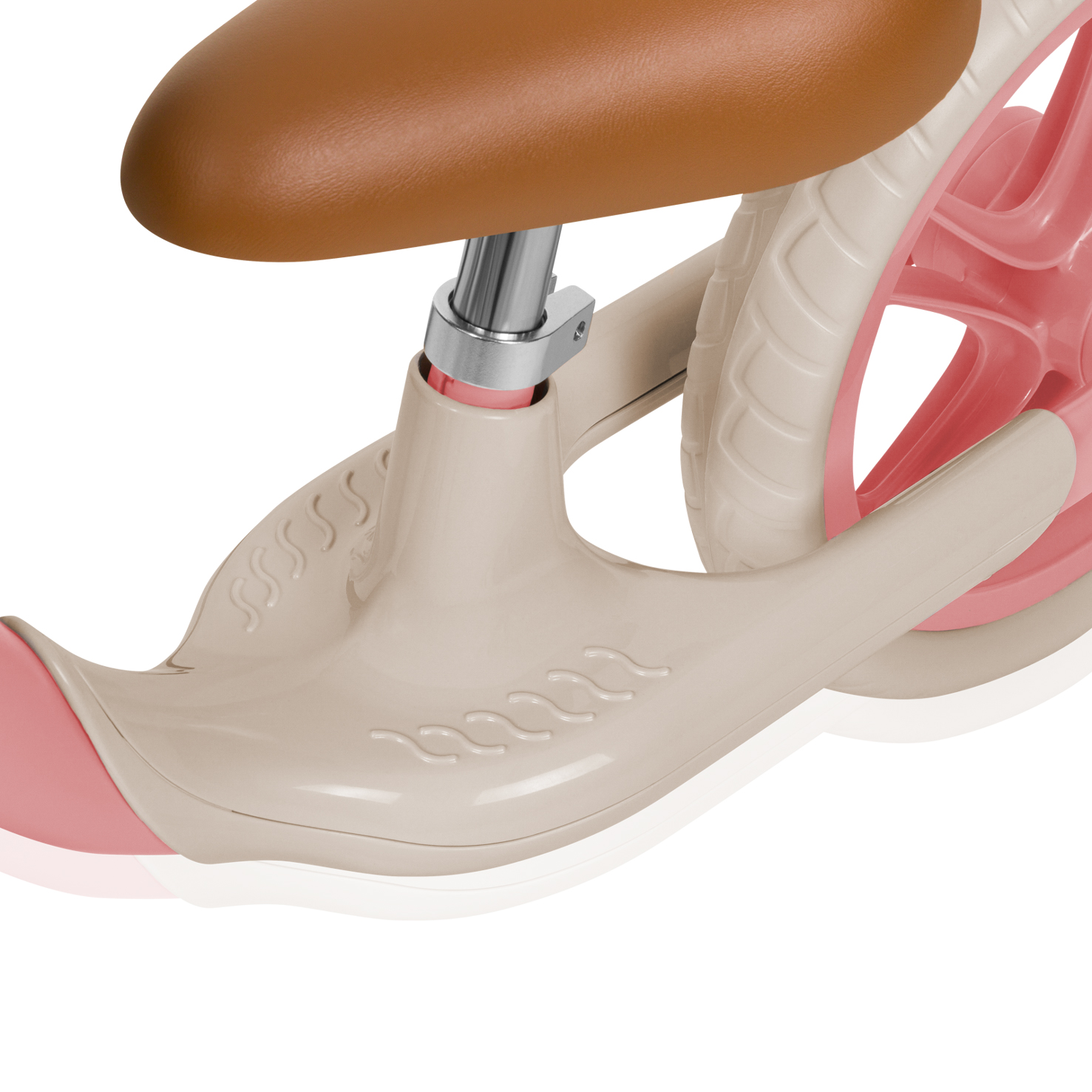 Lionelo Alex Plus Balance Bike, Pink Rose - Image 6