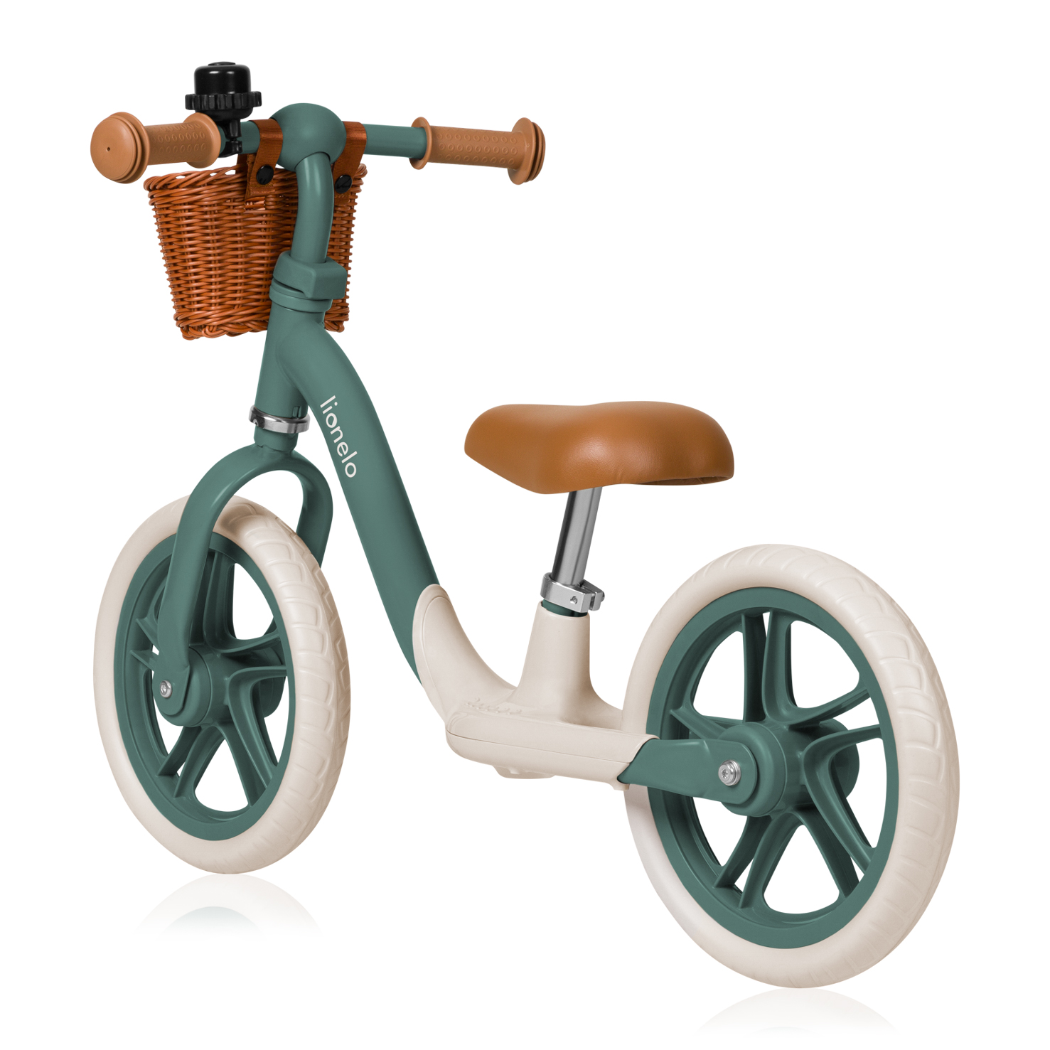 Lionelo Alex Plus Balance Bike, Green Forset - Image 3