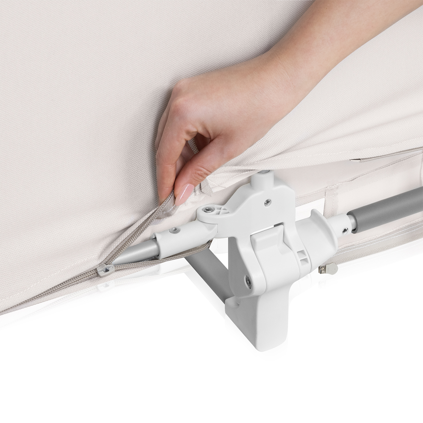 Lionelo Baby Gate Lora Xl, Beige Sand - Image 7