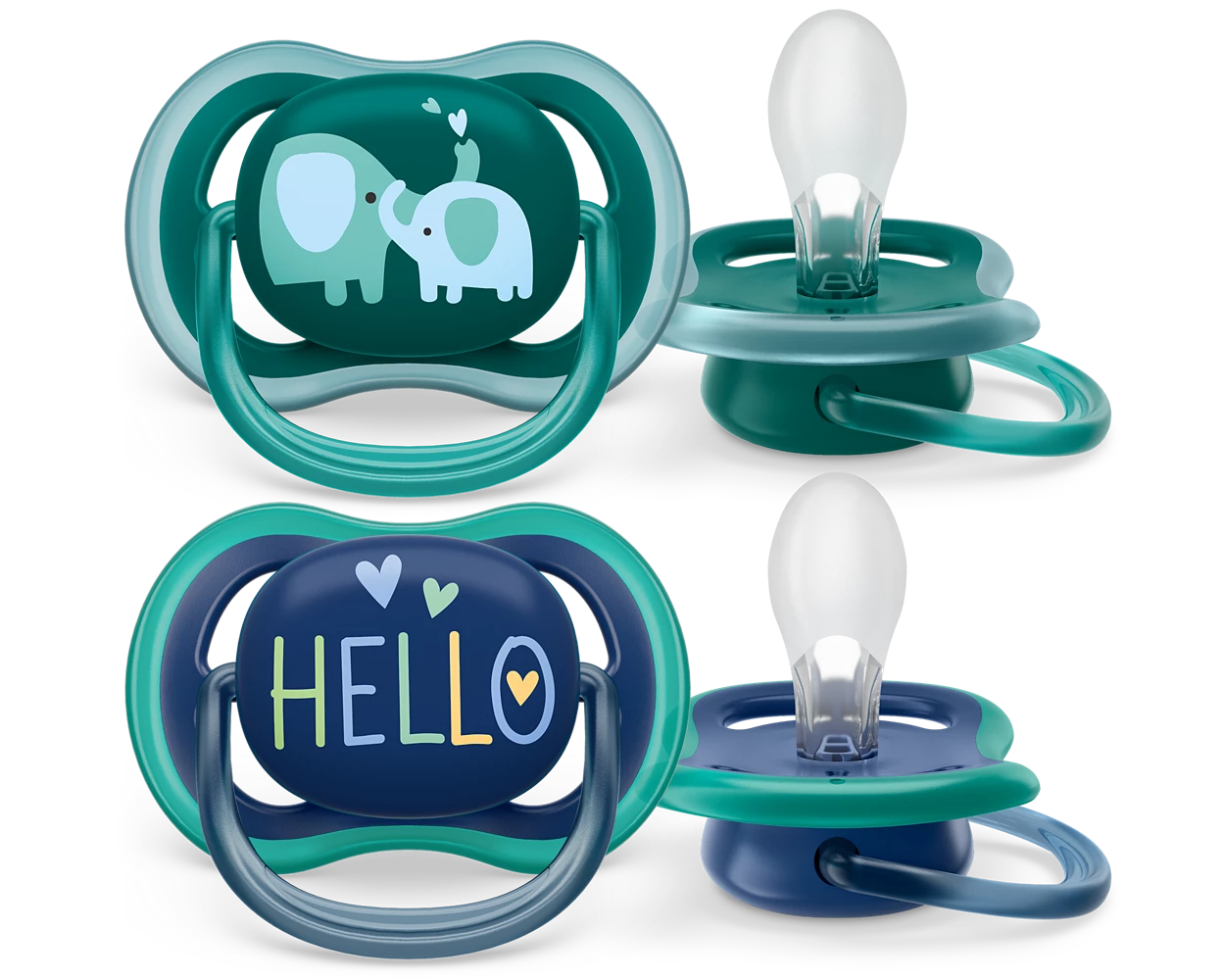 لهاية ألترا إير من أفنت ملائمة لأسنان الأطفال +18، أزرق