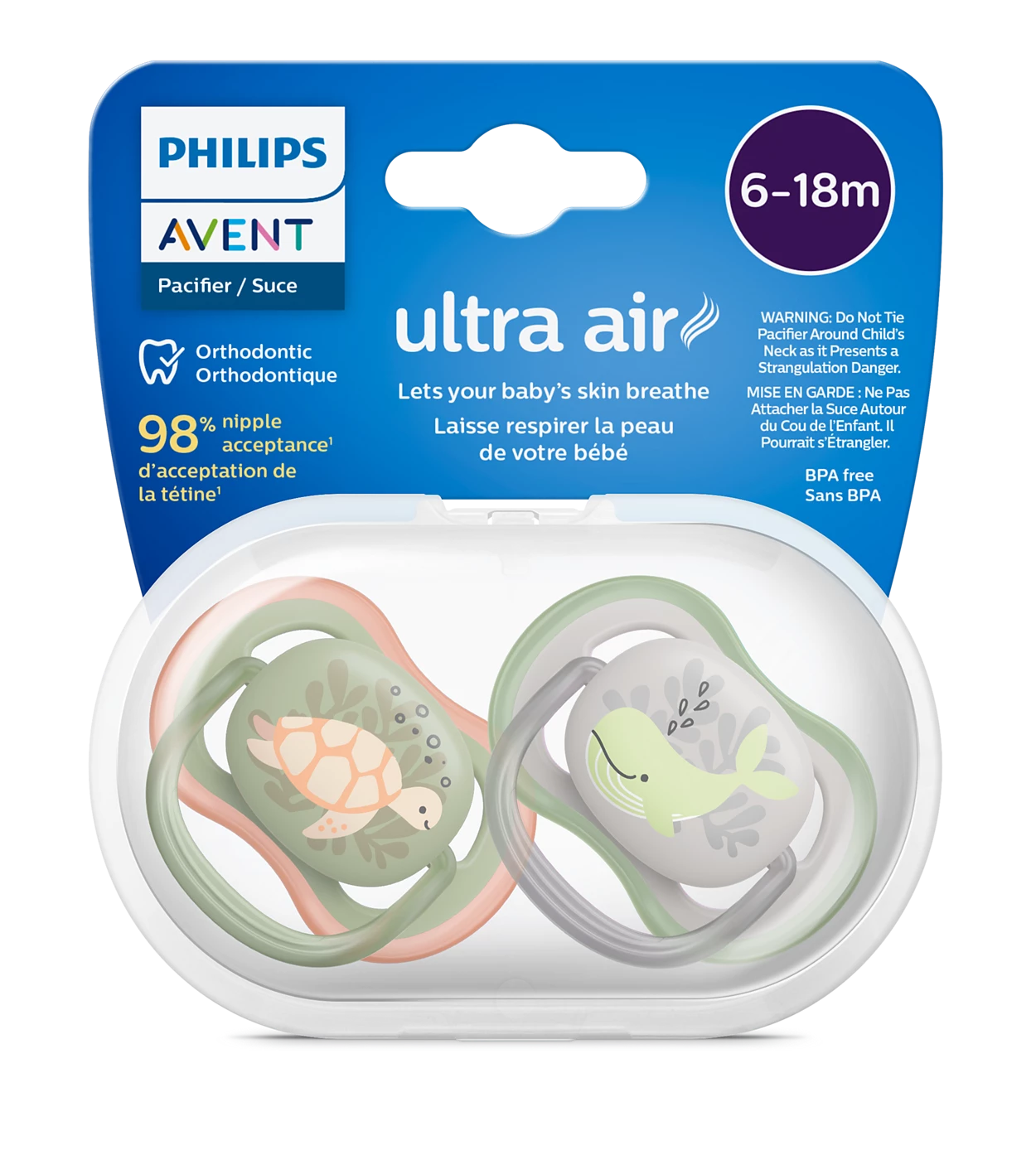 Philips Avent ultra air Soother (6-18 m) - Image 4