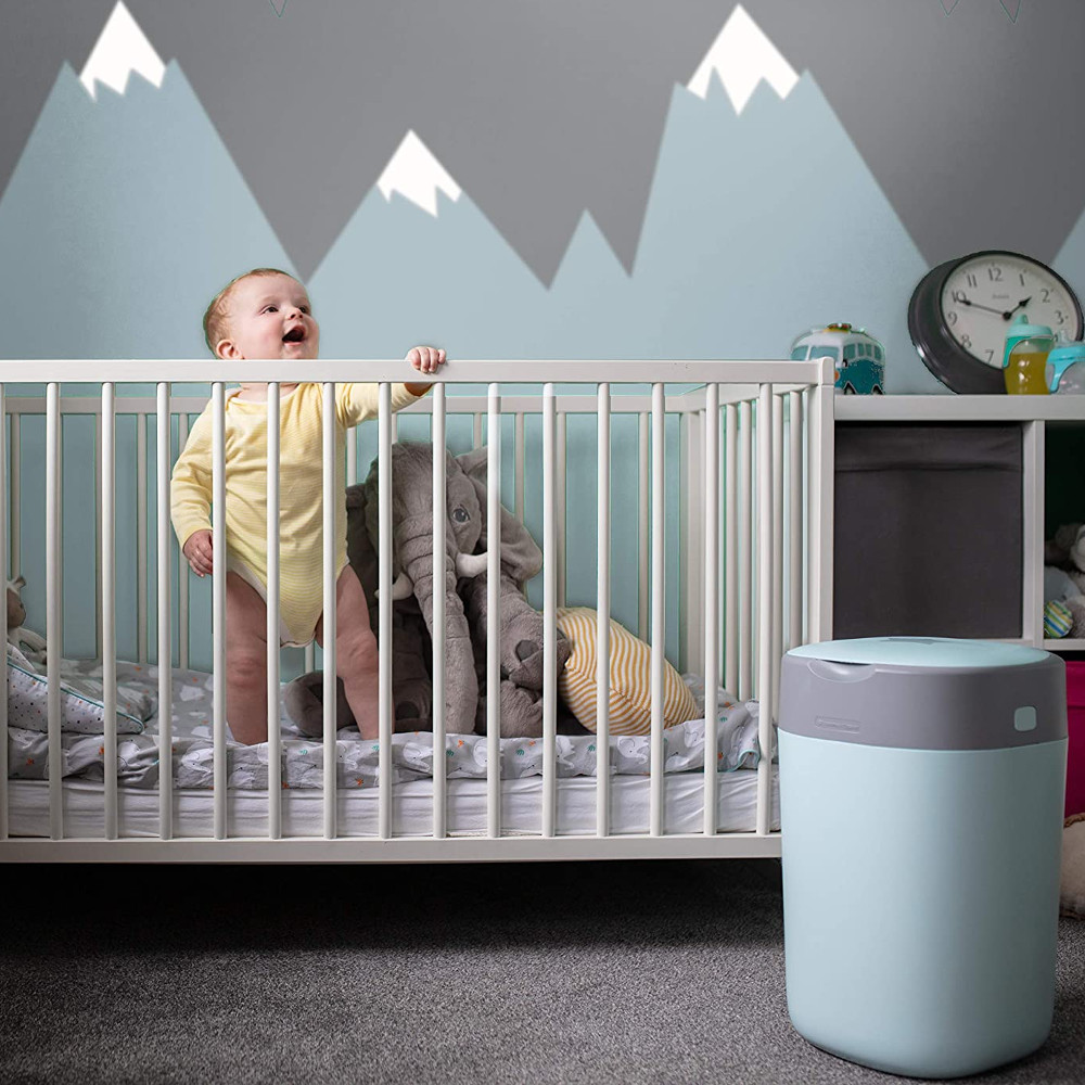 نظام تومي تيبي تويست آند كليك للحفاضات التي تستخدم لمرة واحدة، أزرق - الصورة 5