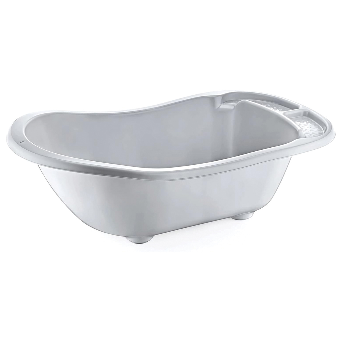 Babyjem Big Size Draining Bath Tub Soft, Grey
