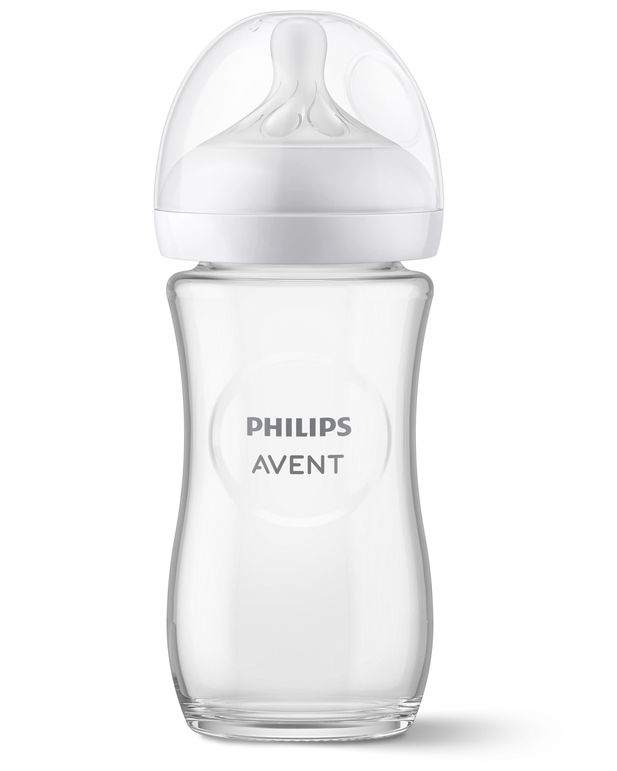 Philips Avent Natural Response Glass Baby Bottle, 240ml - Image 3