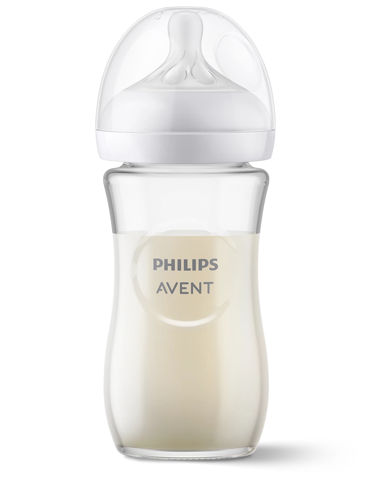 Philips Avent Natural Response Glass Baby Bottle, 240ml - Image 4