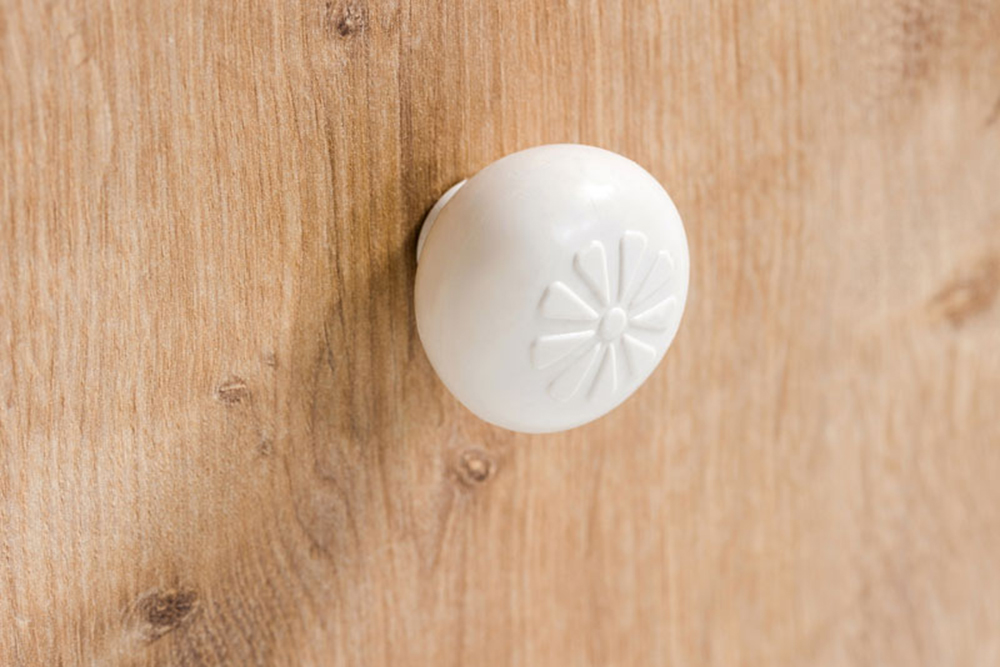 BabyWhen Swinging Wheeled Cradle 50x90, Wooden (BW1031) - Image 4