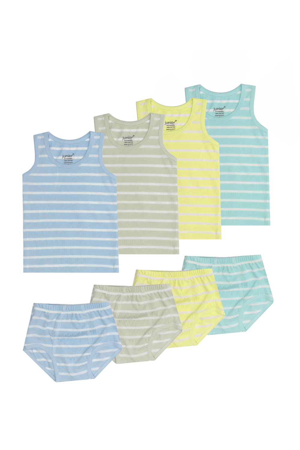 Junior Baby Boy's Set & Printed Panties