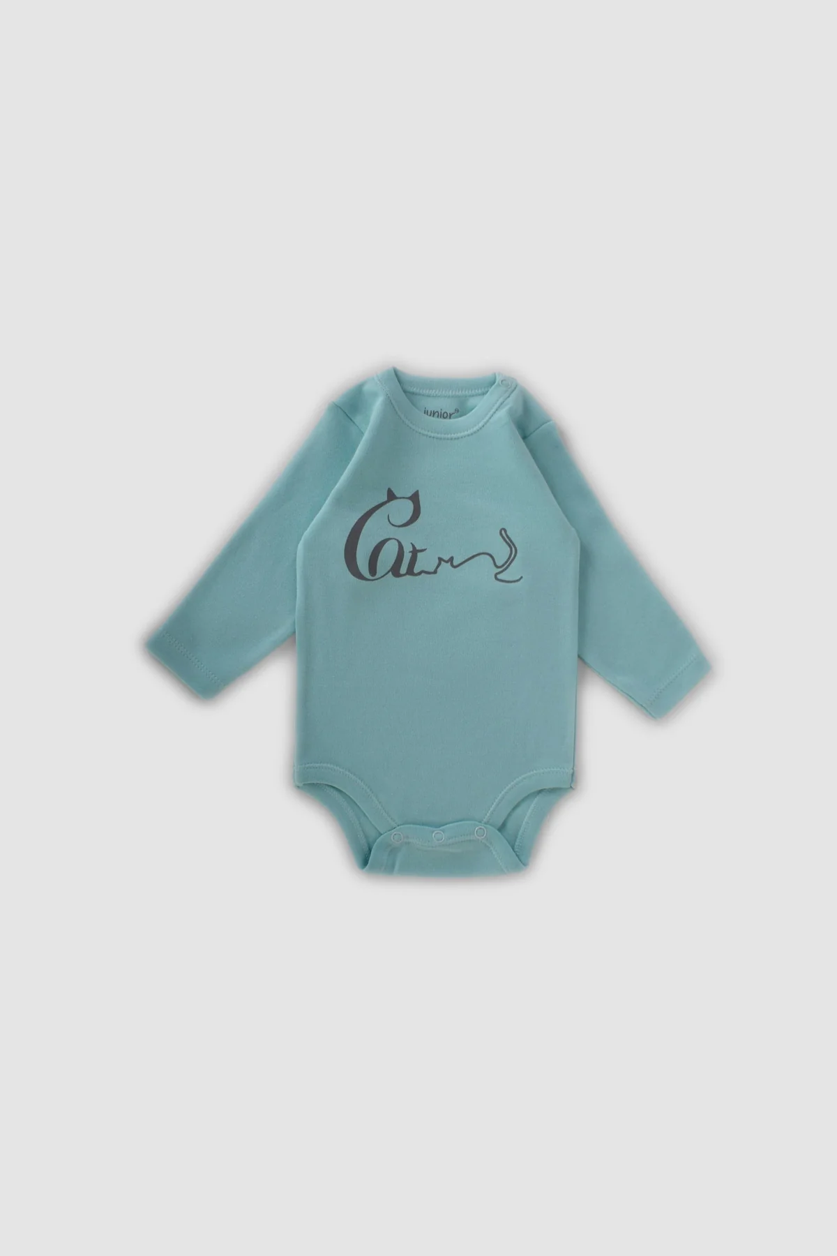 Junior Bodysuit Long Sleeve happy kitty - الصورة 4