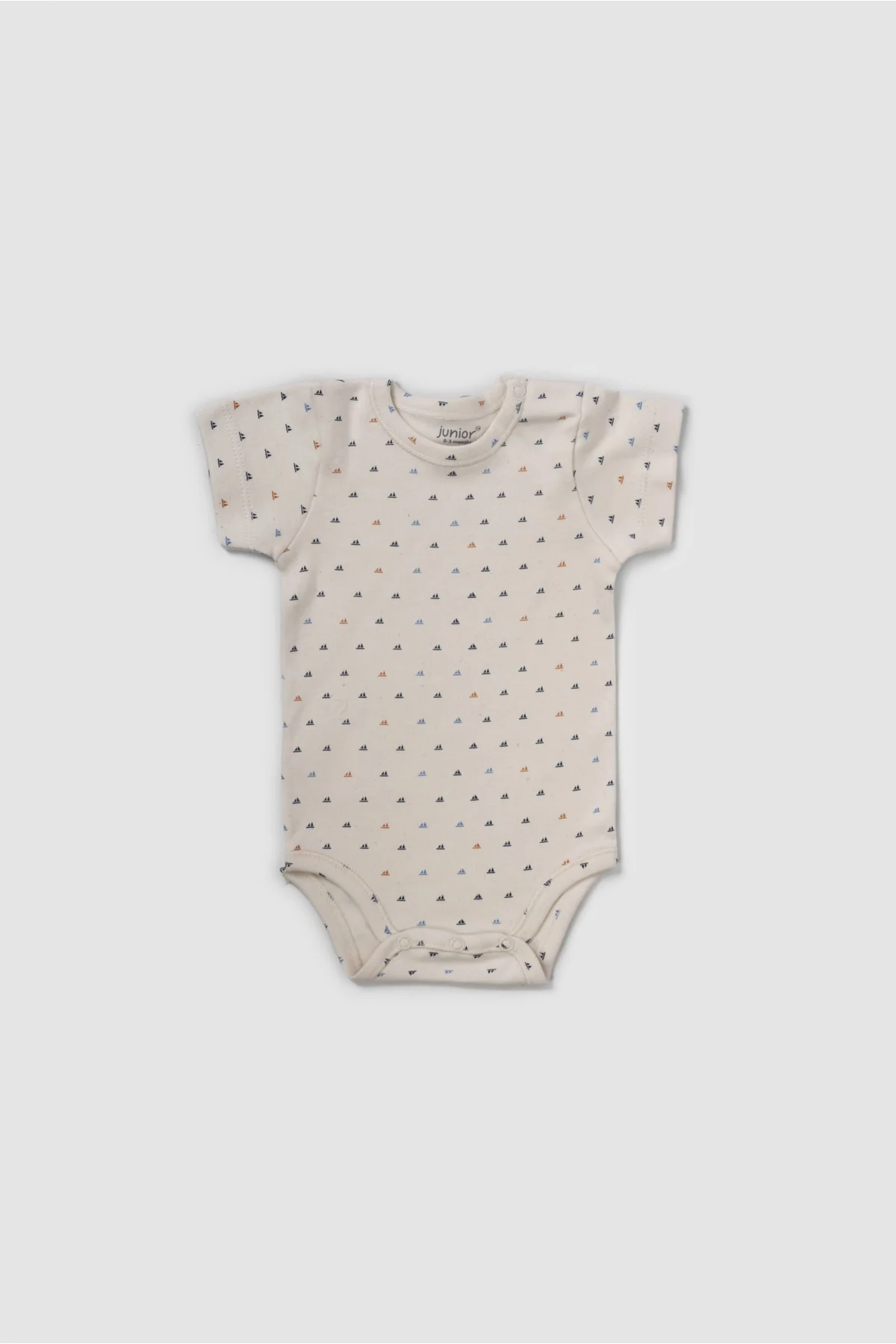 Junior Bodysuit short Sleeve sea waves - الصورة 3