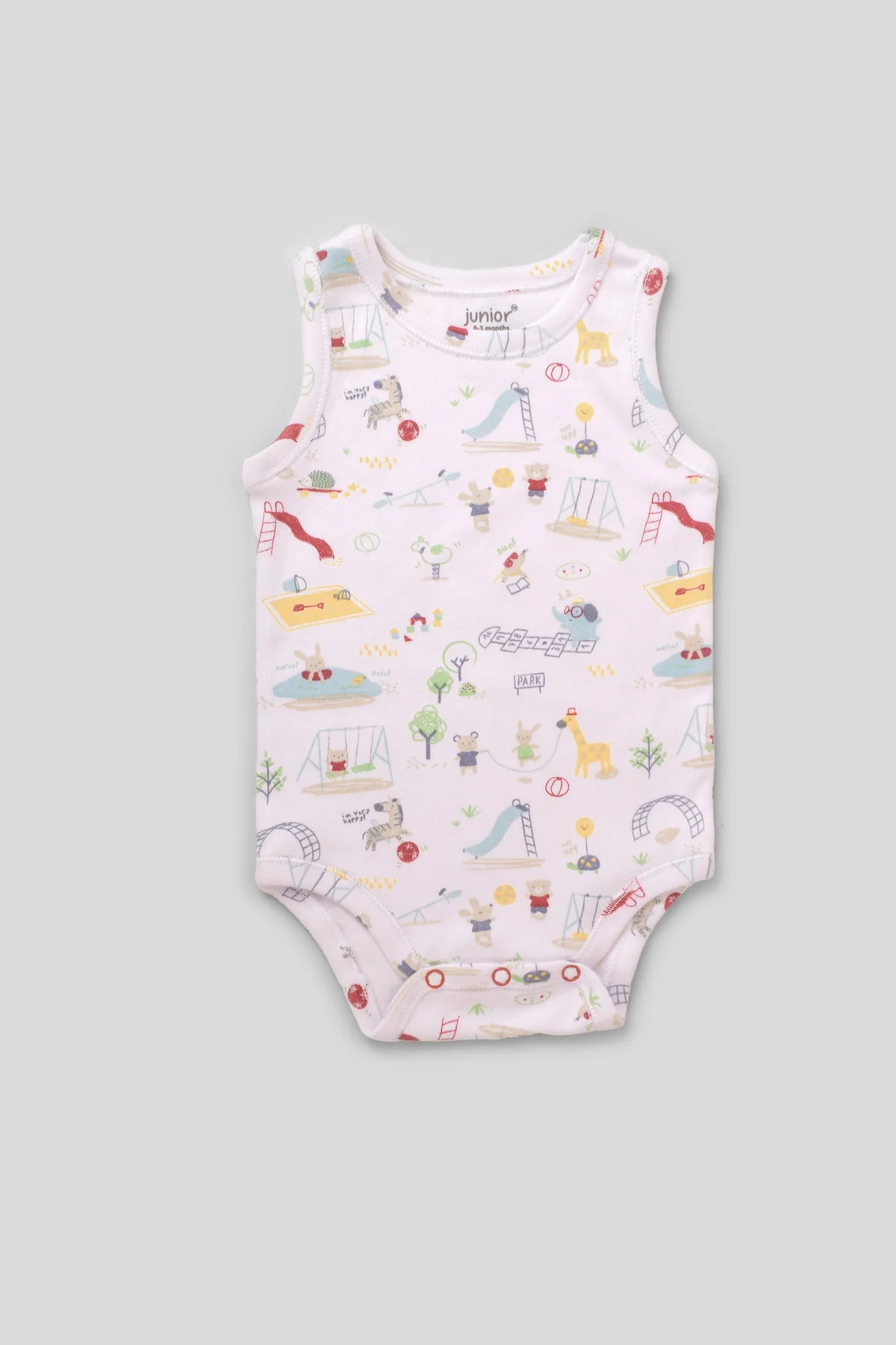 Junior Bodysuit Sleeveless playground - Image 2