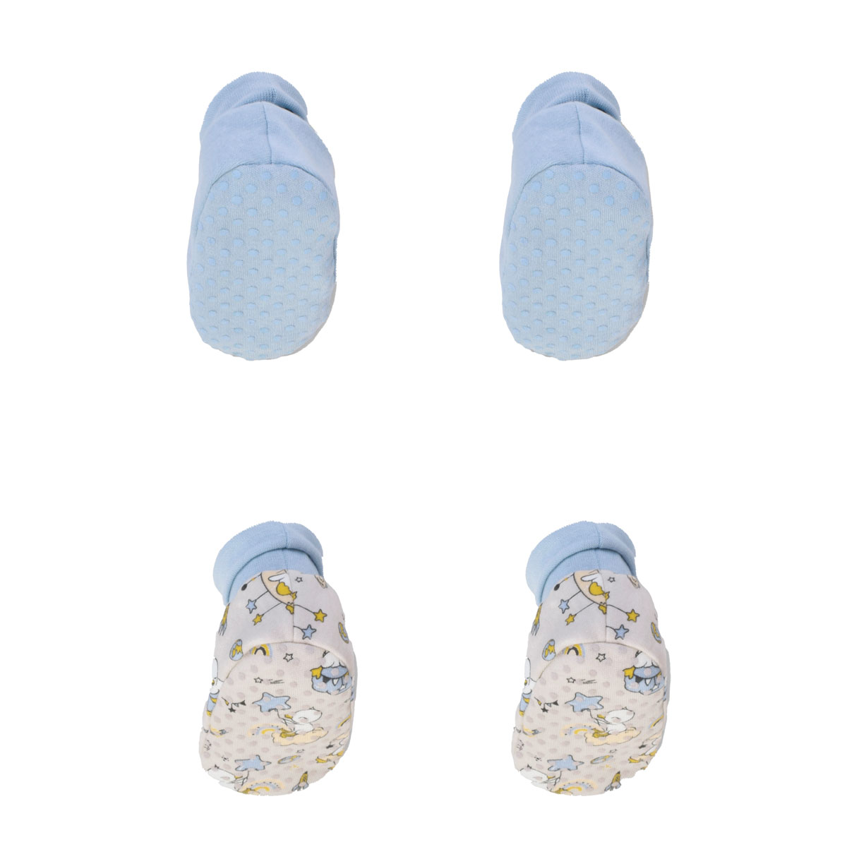 Junior Printed Slippers "2 PCS" Little star
