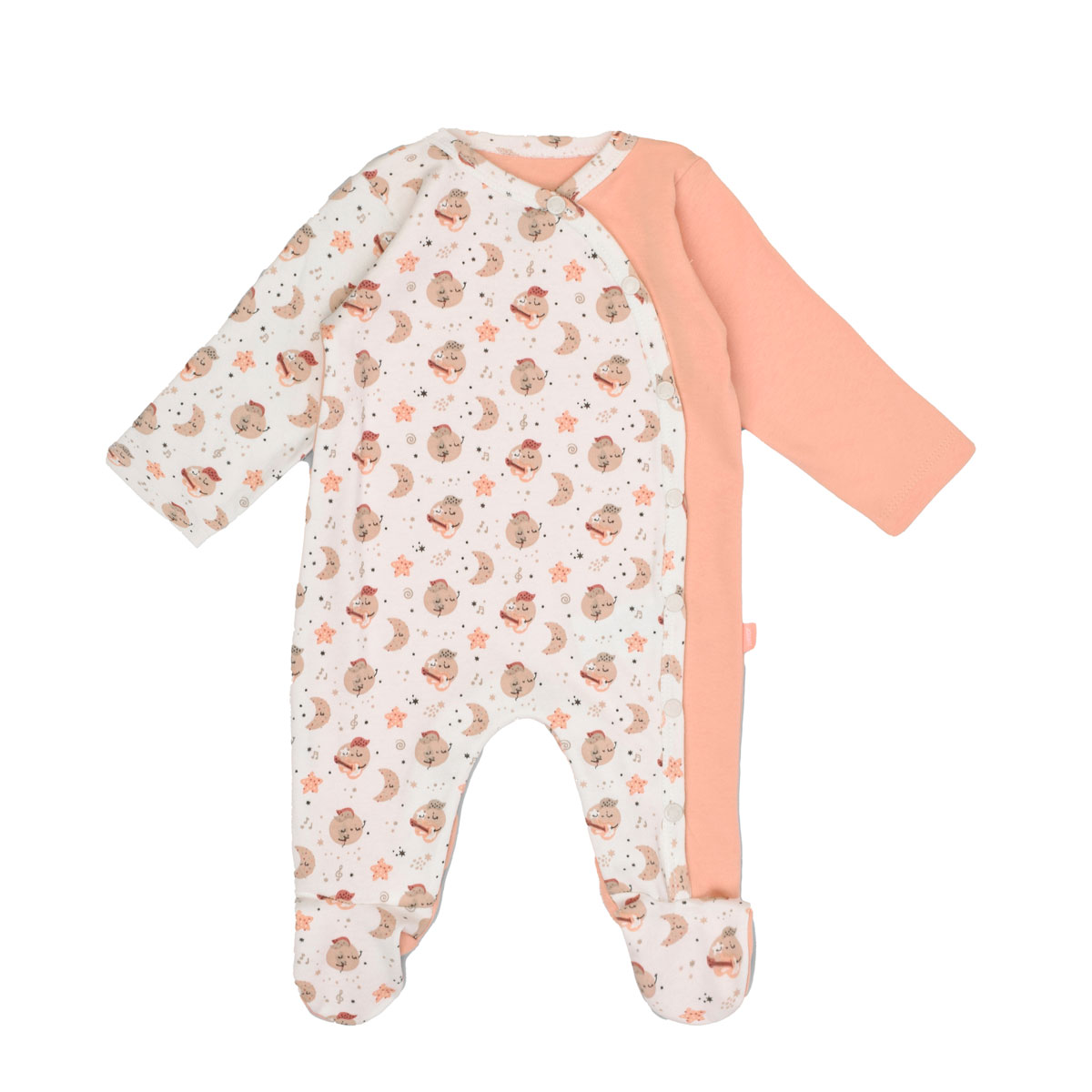 Junior Printed Romper Musical moon, 3-6M