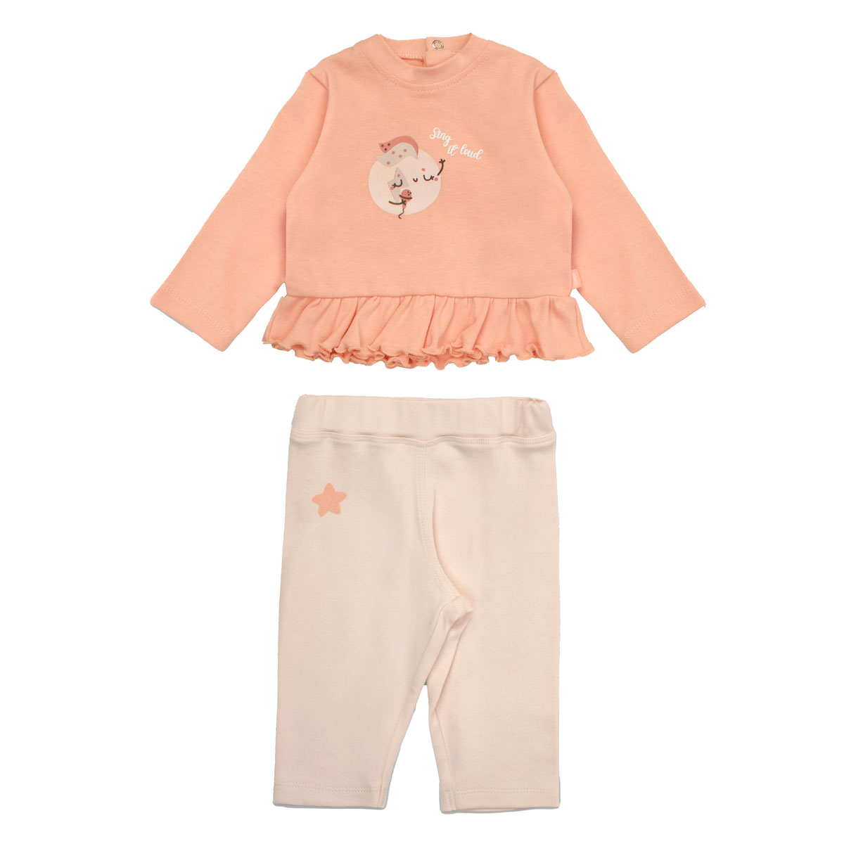 Junior Printed Set Musical moon, 18-24M