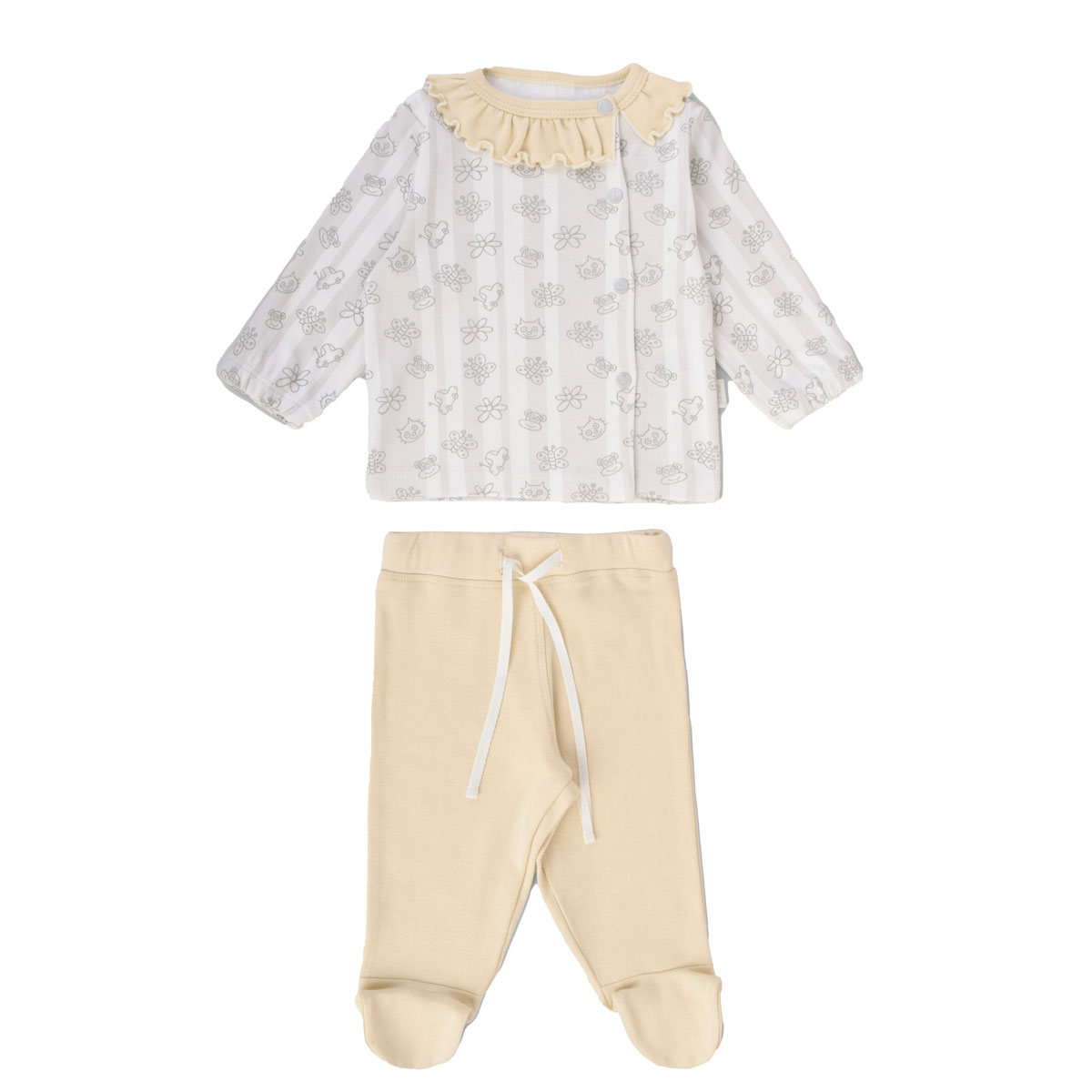 Junior Printed Set Butterfly, 18-24M