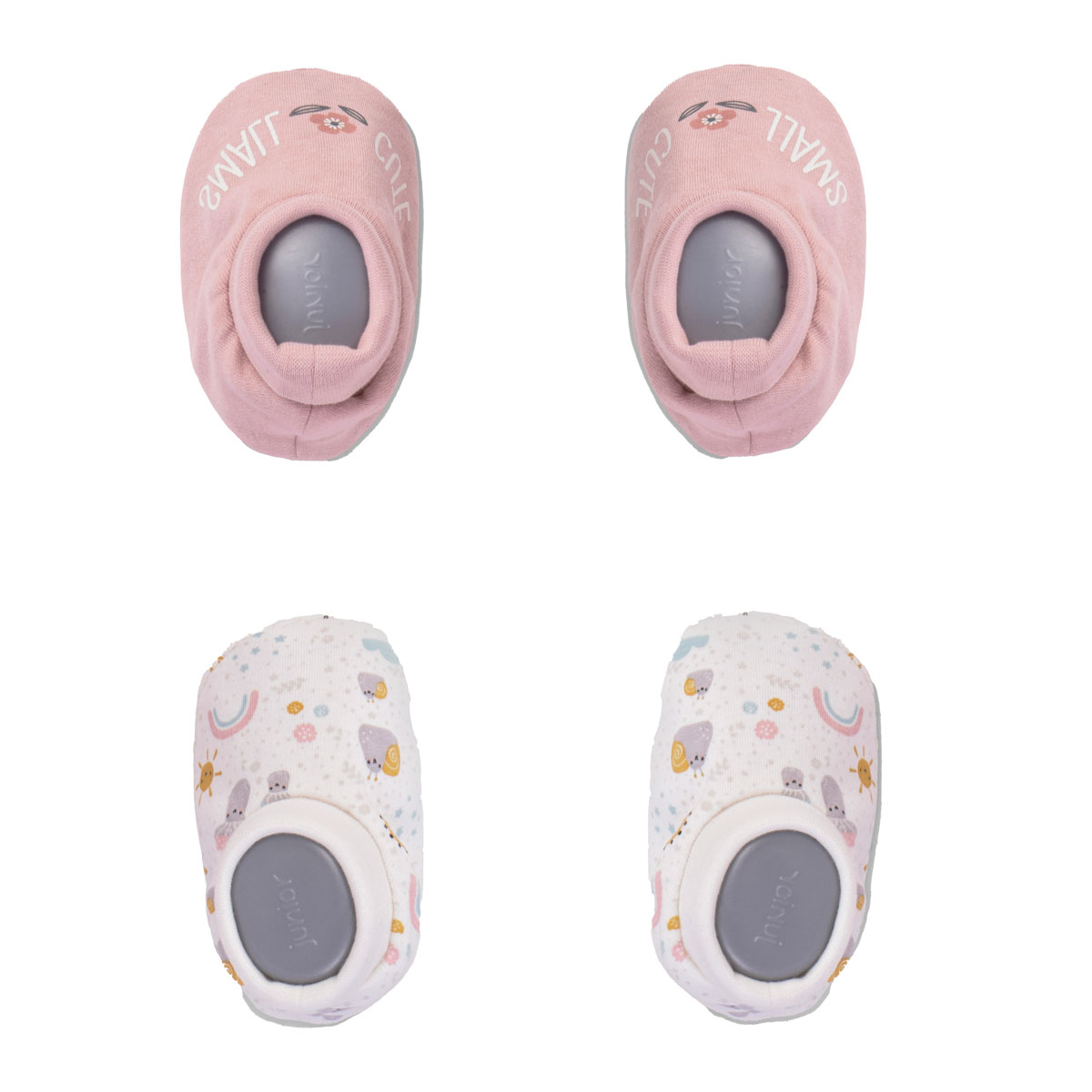 Junior Printed Slippers "2 PCS" Small cute