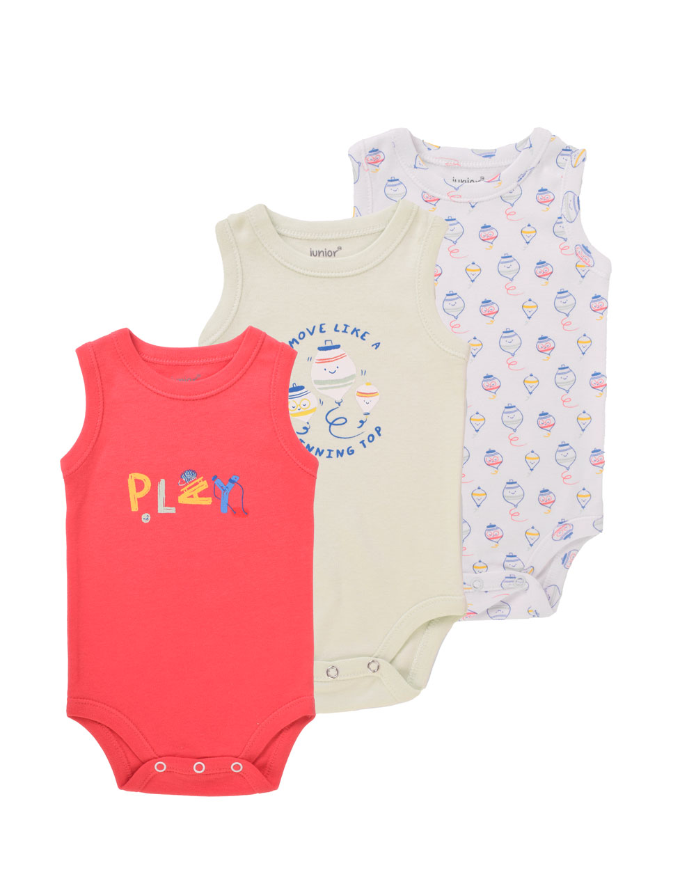 Junior Bodysuit Sleeveless spinning top