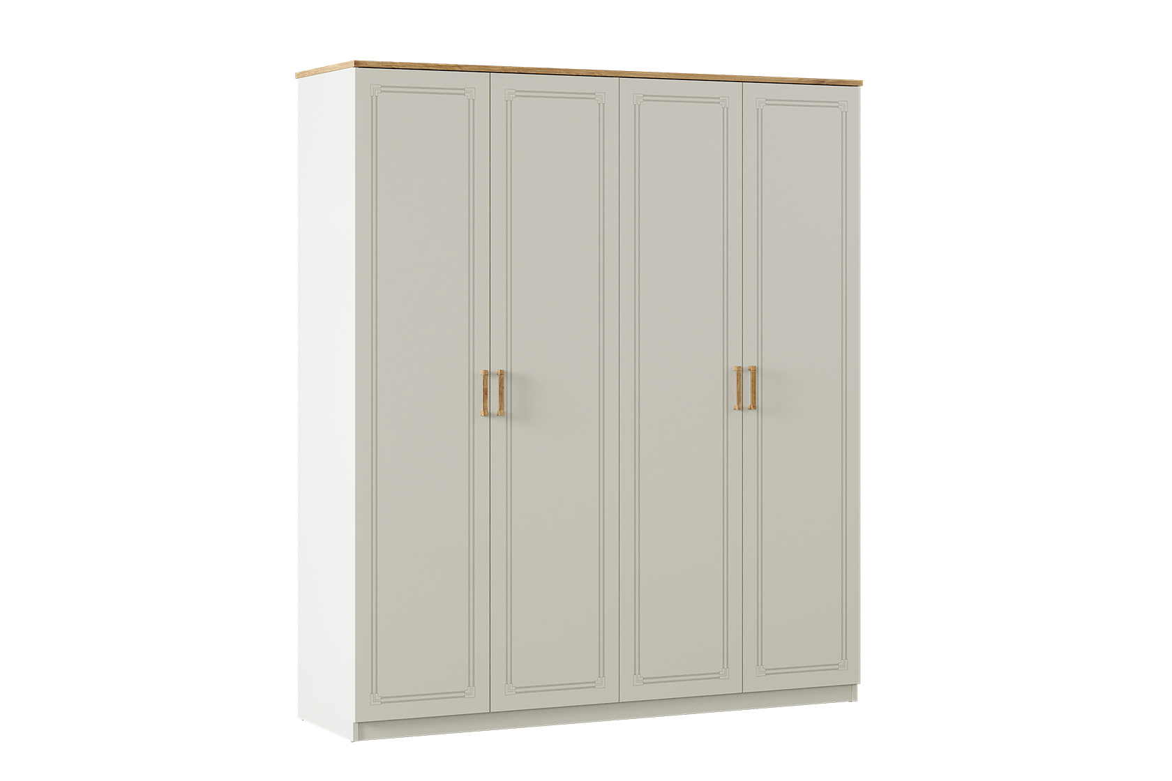 Almila Story 4 Doors Wardrobe