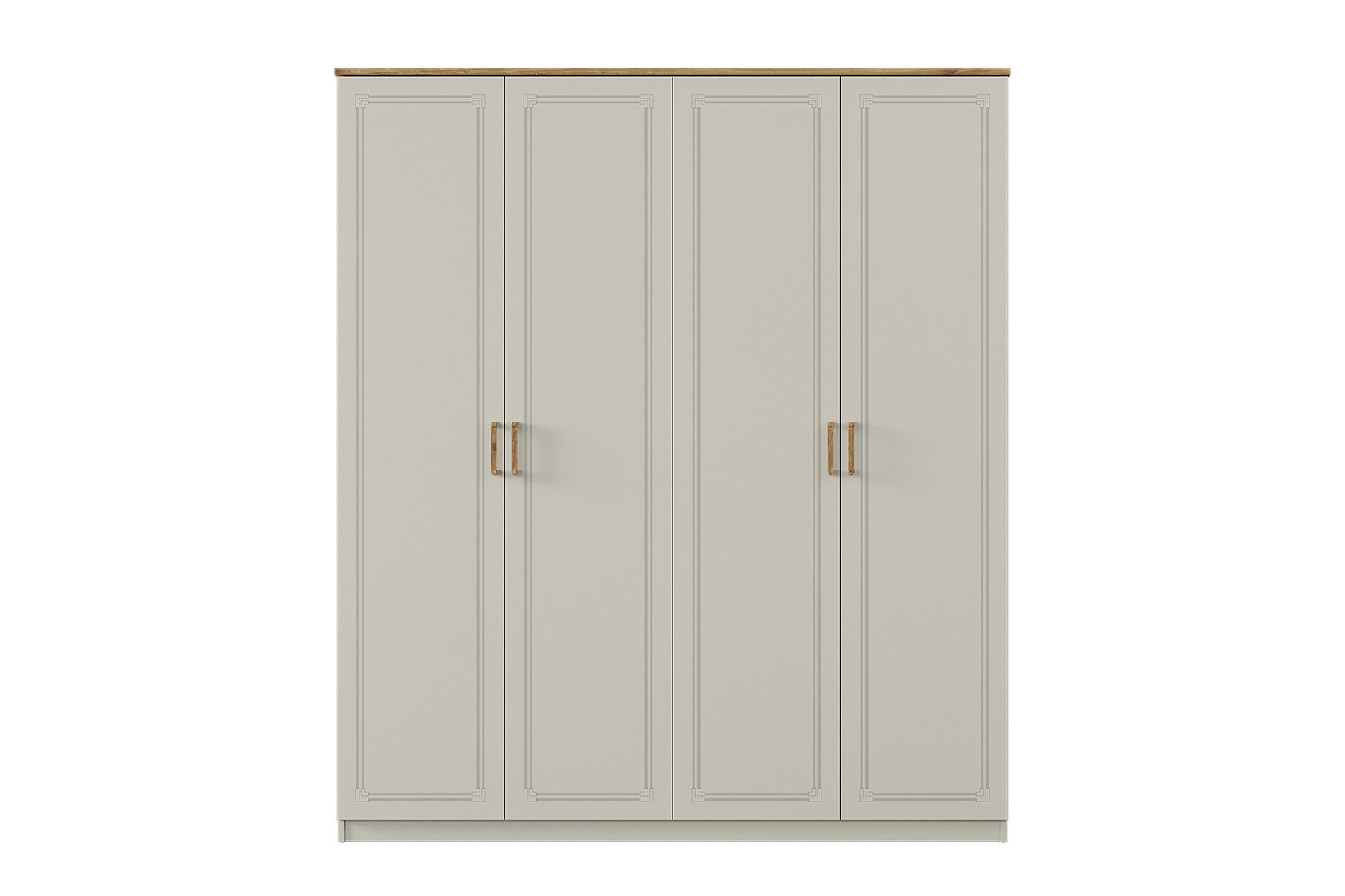 Almila Story 4 Doors Wardrobe - Image 2