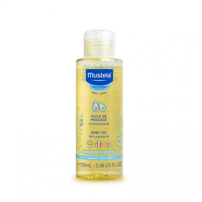 Mustela Baby Oil with Avocado Oil, (100 Ml)